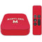 University of Maryland Collegiate Text Red Apple TV Skin